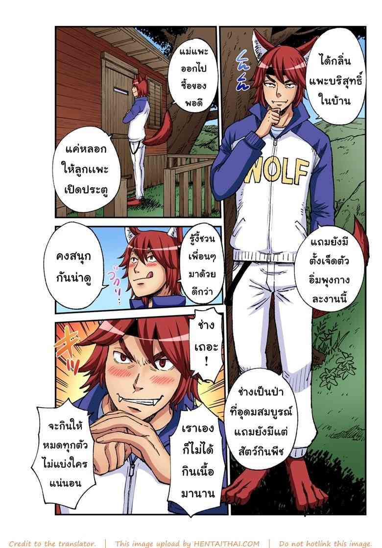 หมาป่าหนุ่มกับลูกเเกะสาวทั้ง 7 [Pirontan] -5