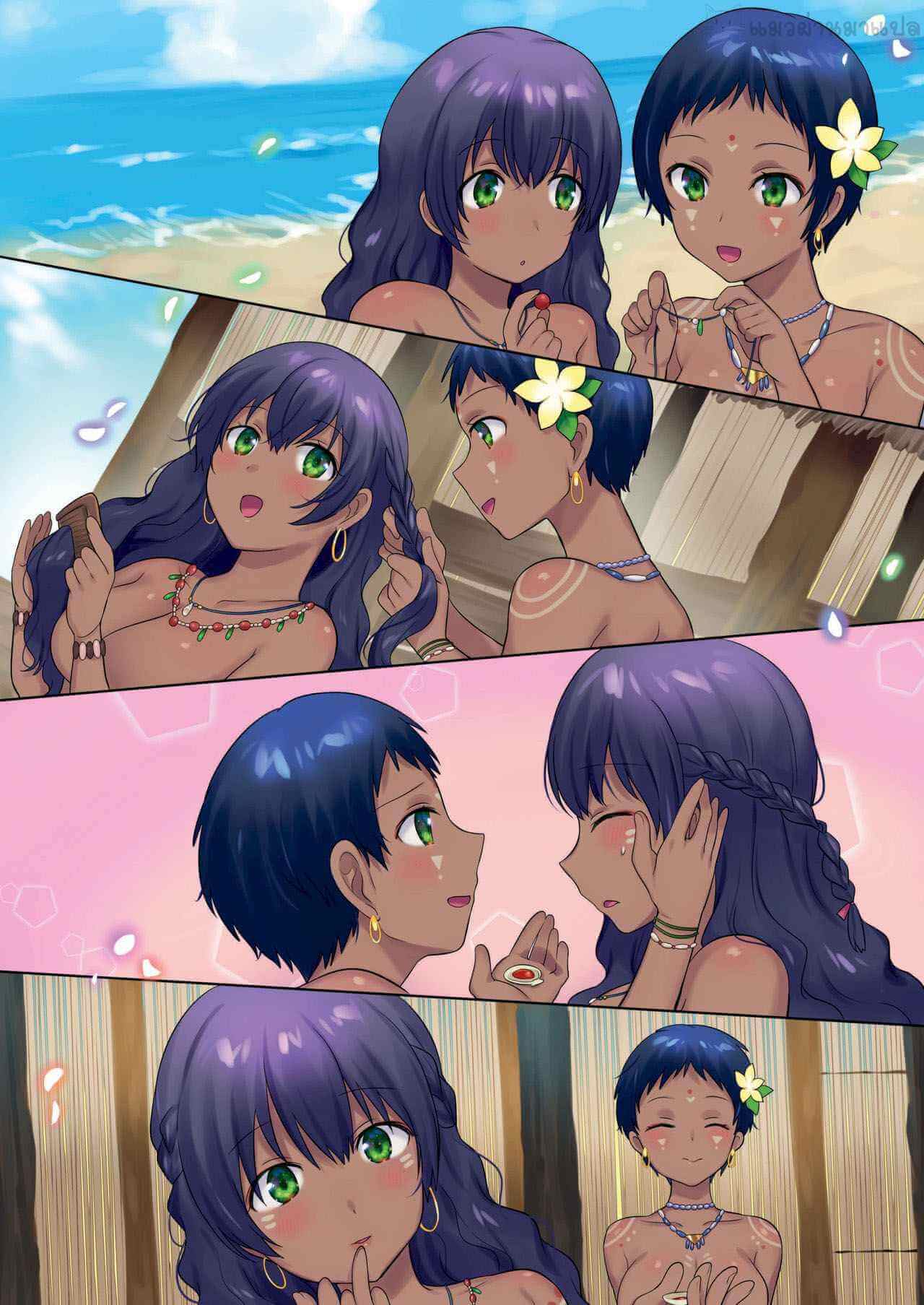 เทศกาลเปิดซิงสาวชาวเกาะ [TSF no F (Hiiragi Popura)]-25