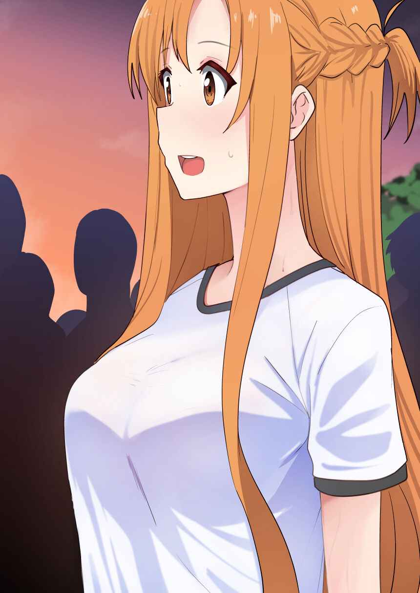 ลองแล้จะติดใจ [Oninarasu] Asuna (Sword Art Online) (1)