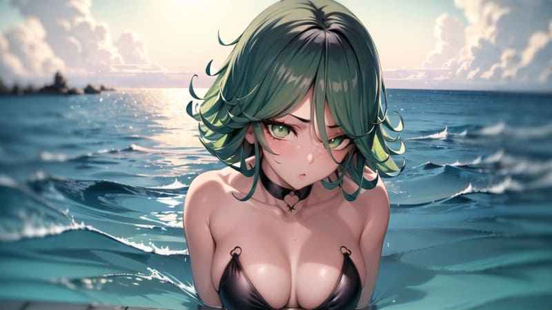 เอไอ - ทัตสึมากิ tatsumaki [AI Generated] tatsumaki09