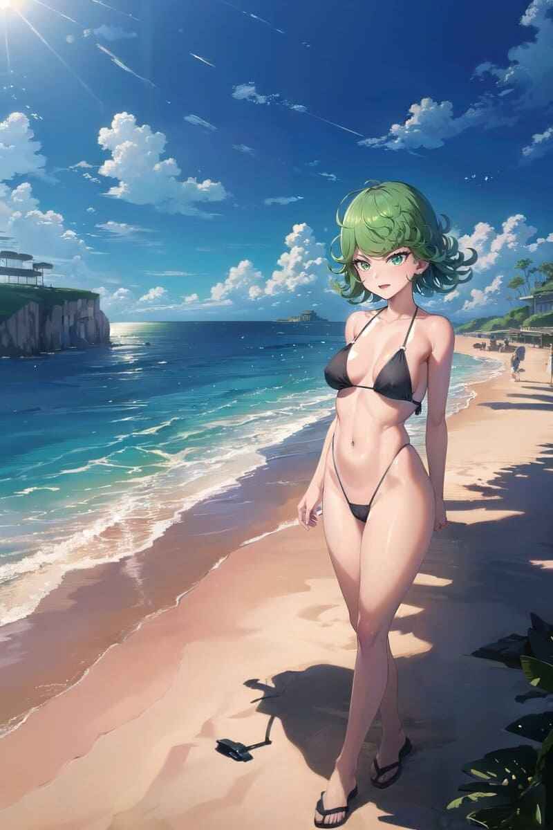 เอไอ - ทัตสึมากิ tatsumaki [AI Generated] tatsumaki36