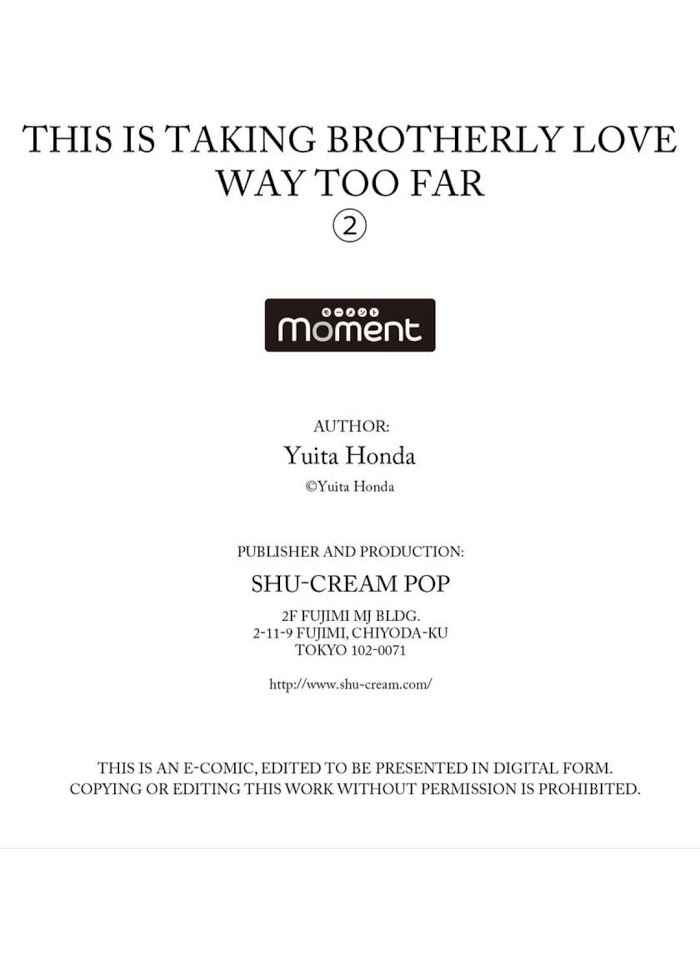 แค่พี่น้อง (ก็แย่แล้ว) 2 THIS IS TAKING BROTHERLY LOVE CH.2 (33) แค่พี่น้อง (ก็แย่แล้ว) 2 THIS IS TAKING BROTHERLY LOVE CH.2 (33)