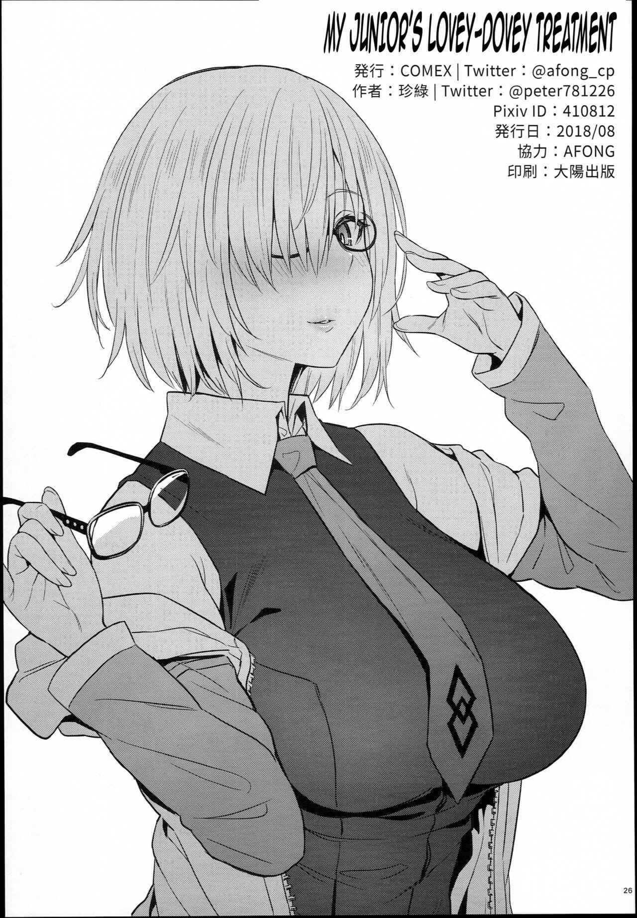 การบำบัดกับหัวหน้าพยาบาล (C94) [COMEX (Zhen Lu)] My Junior is Lovey20