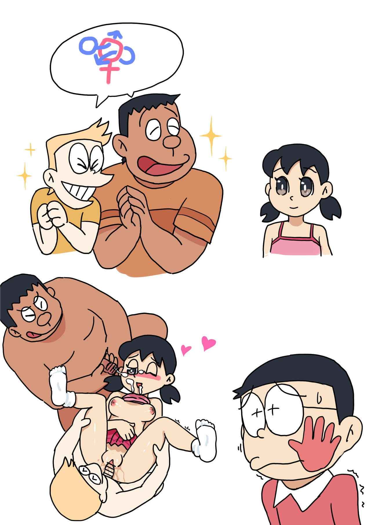 Doraemon การ์ตูนวัยเด็ก [Pixiv] Lee shizuka minamoto Doraemon08